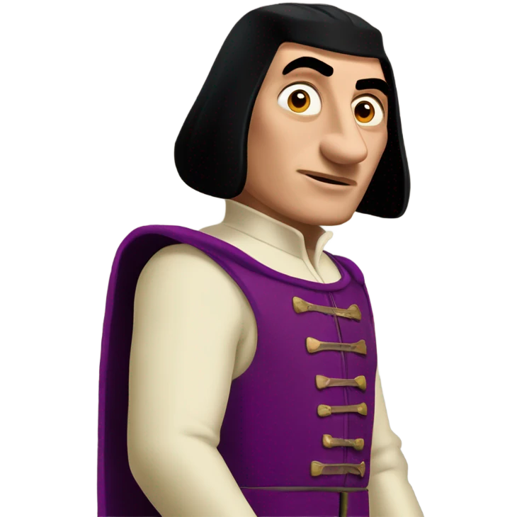 Lord farquaad from shrek emoji