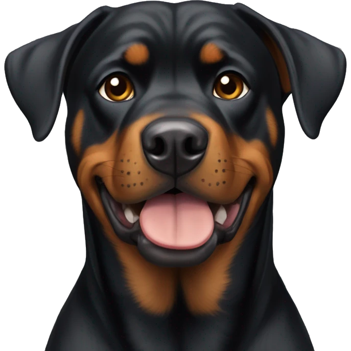 rottweiler mixed with a doberman emoji