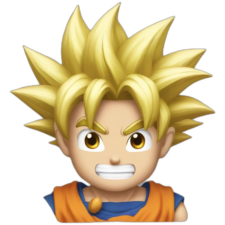 goku holding nuts emoji