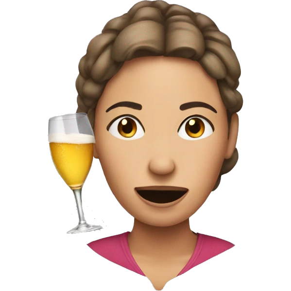 tipsy face woman emoji
