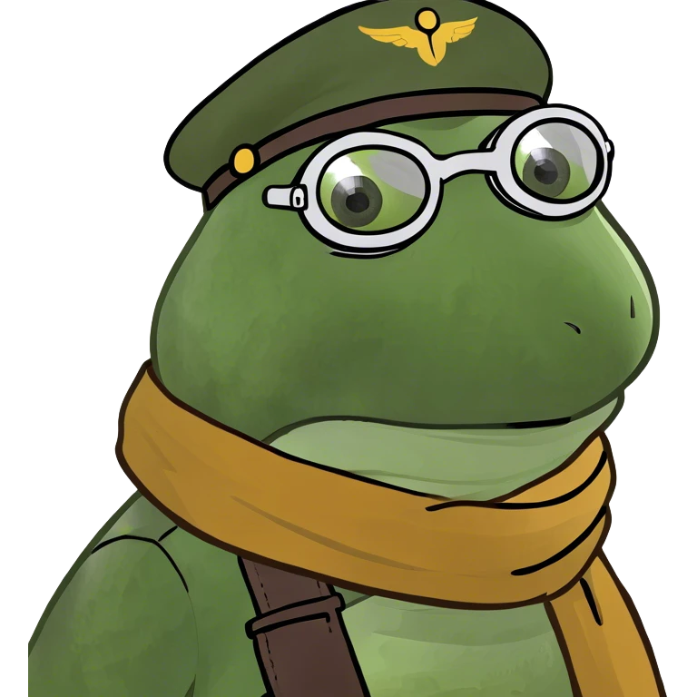 bufo the airplane pilot from the 50s emoji