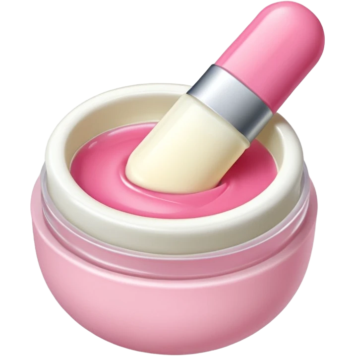 Rose vanilla lipbalm emoji