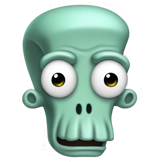 Squidward emoji
