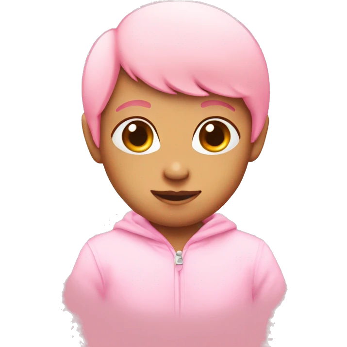 Baby pink heart emoji emoji