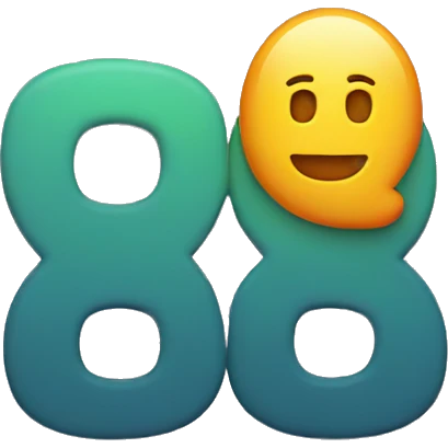 888 logo emoji