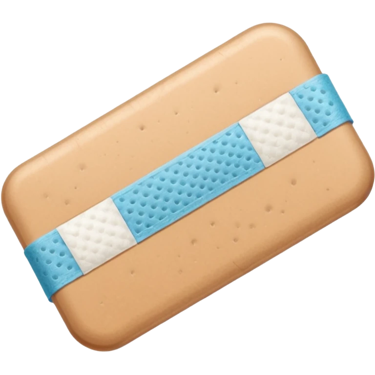 a tan band aid emoji