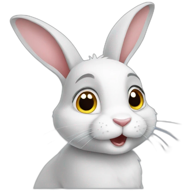 animated rabbit emoji