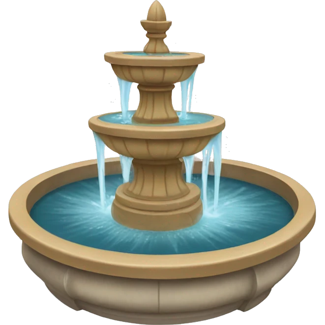 Fountain emoji