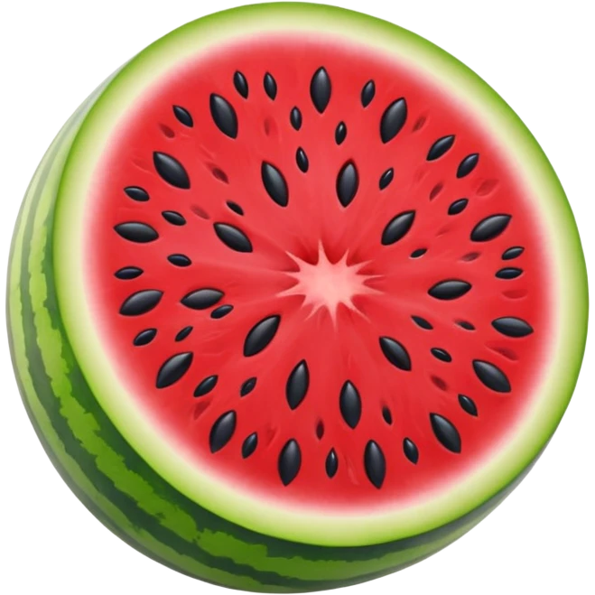 an emoji of an open watermelon but with purple rind instead of green rind emoji
