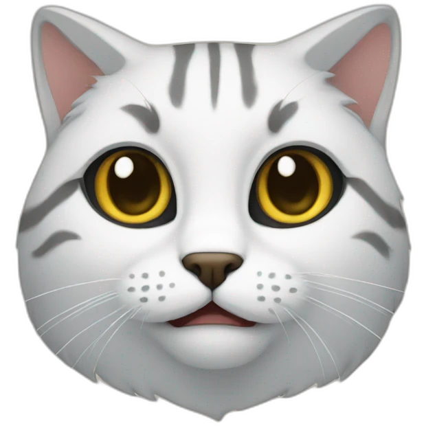 Un chat emoji