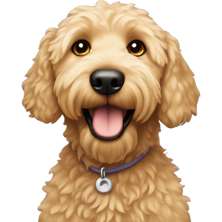 Golden doodle emoji