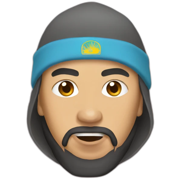 Kazakh raper emoji