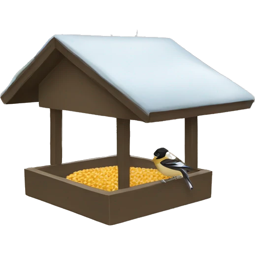 Bird feeder emoji