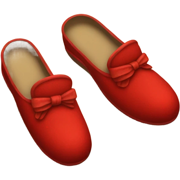 Slippers red emoji