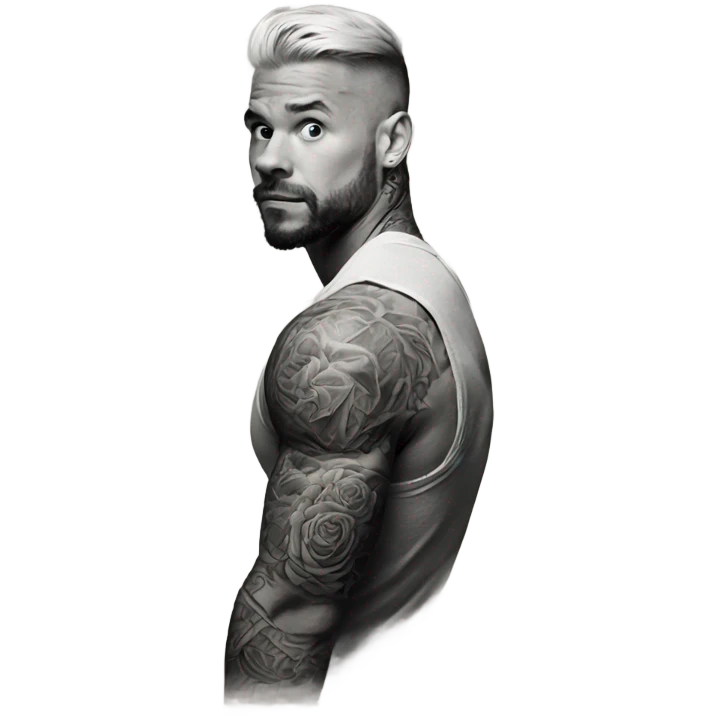 Sleeve tattoo biceps emoji
