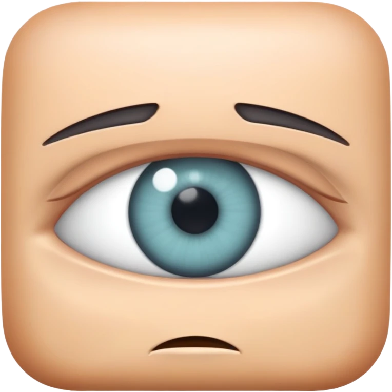 Roche avec yeux emoji