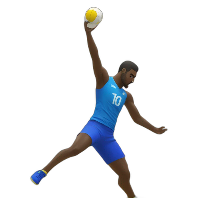 handball player gets 2 minutes suspension emoji