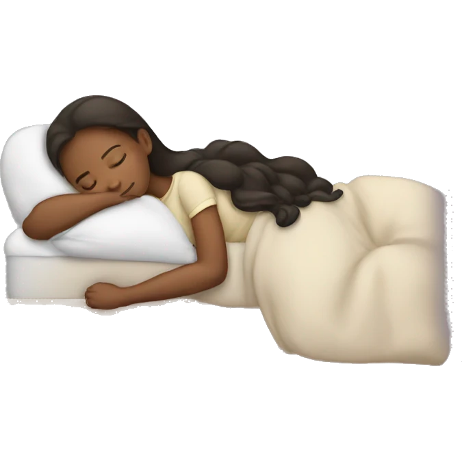 Girl sleeping emoji
