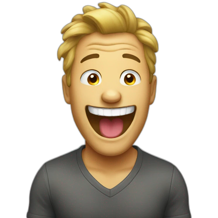 laughing my arse off  emoji