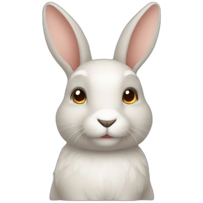 Conejo cara emoji