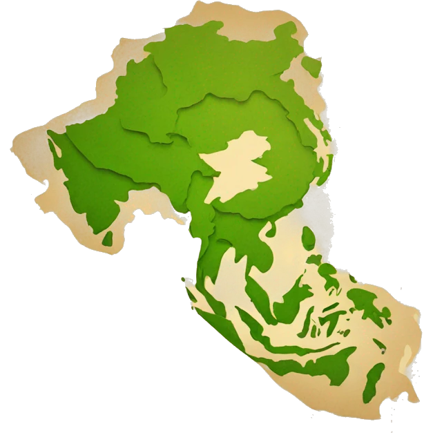 map paper of vietnam emoji