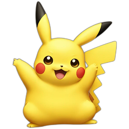 Fat pikachu emoji