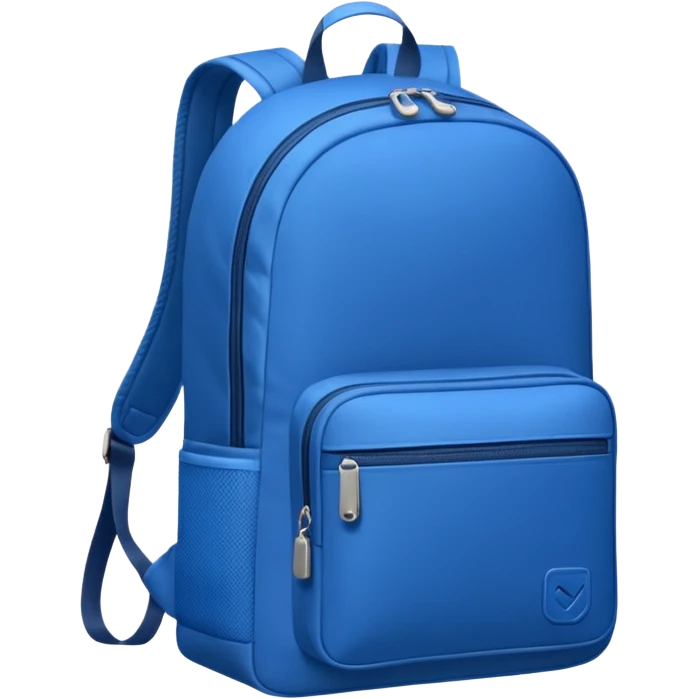 Blue backpack emoji