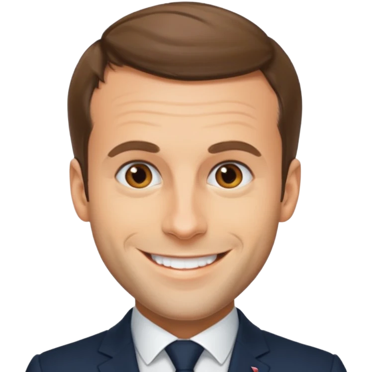 Emanuel Macron  emoji