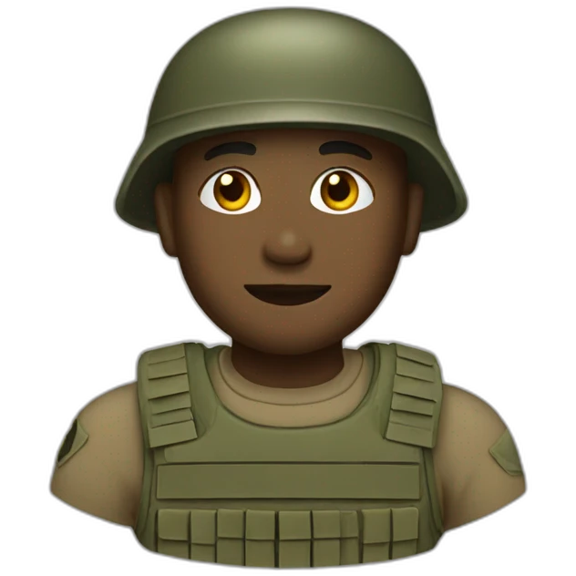 Soldier emoji