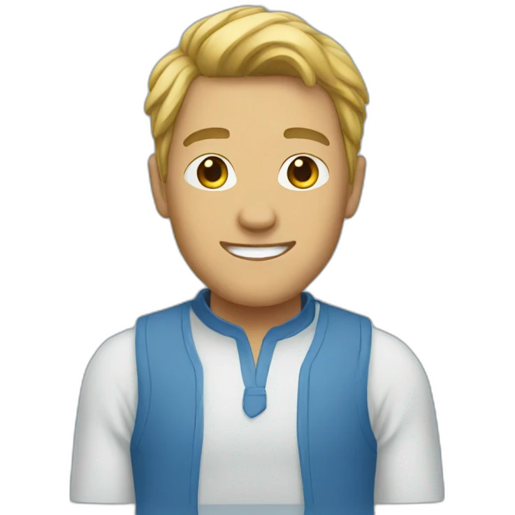 blue avatar emoji