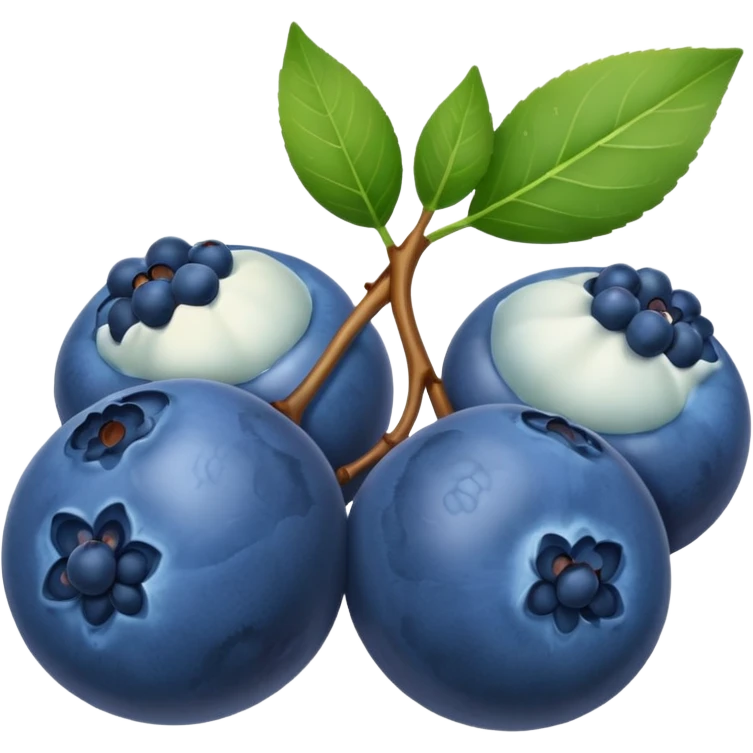 blue food emoji