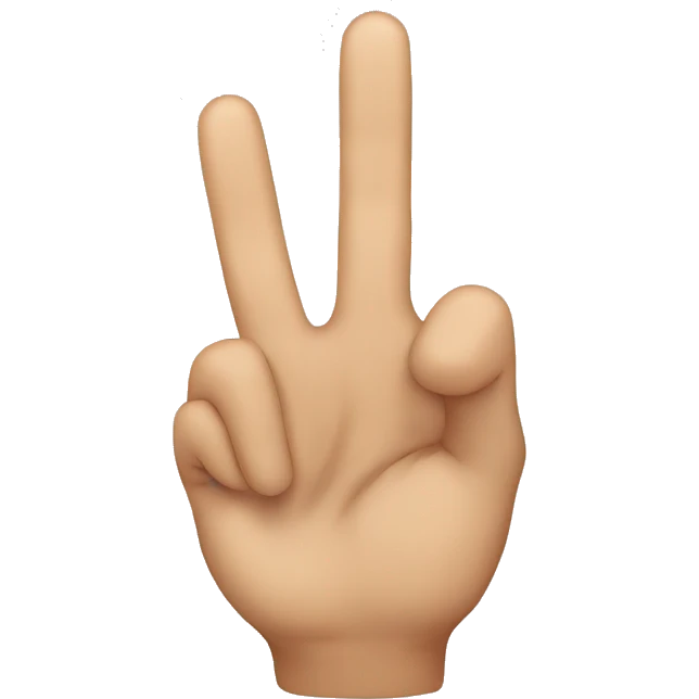 Finger emoji