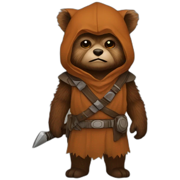 ewok warrior emoji
