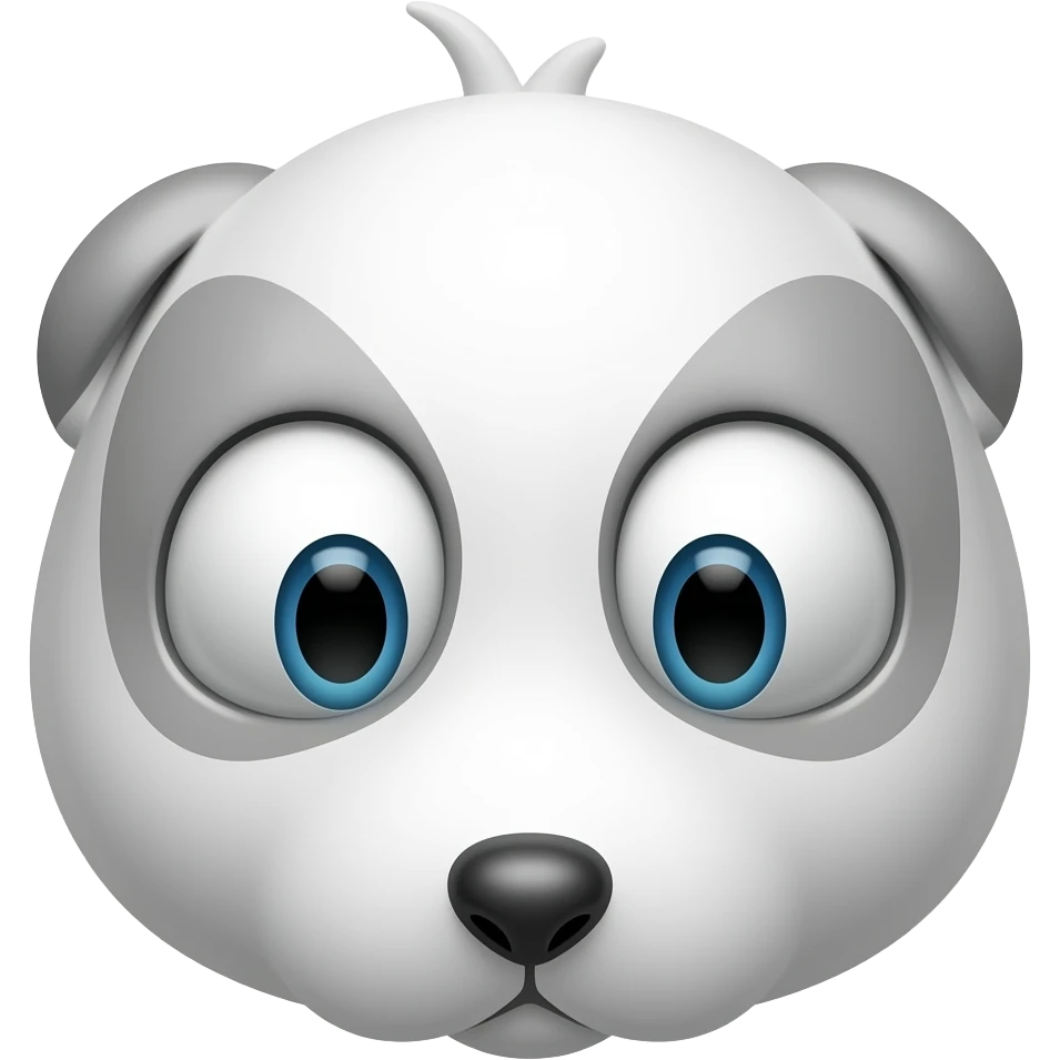 make it white color emoji