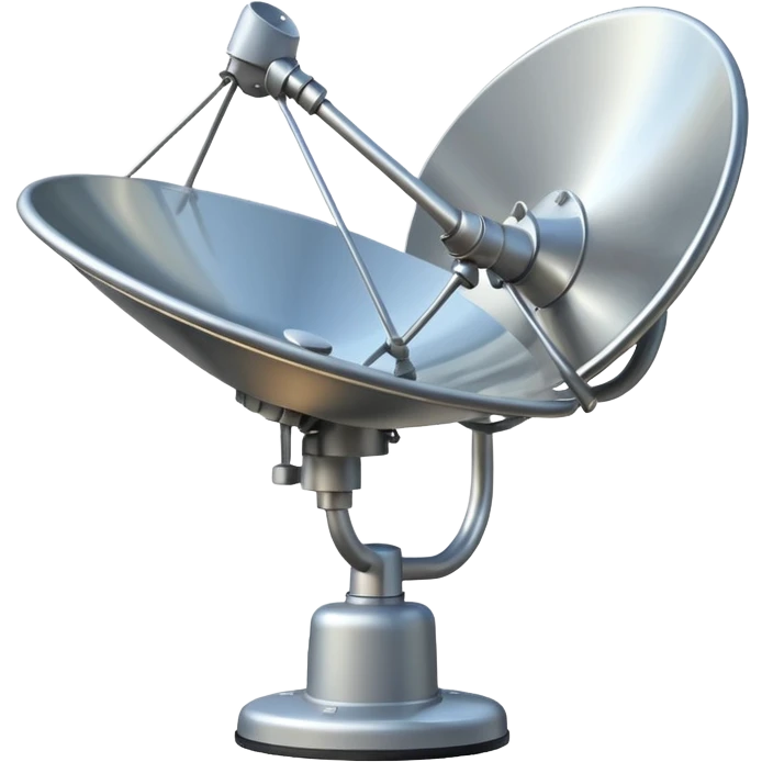 Satellite dish emoji