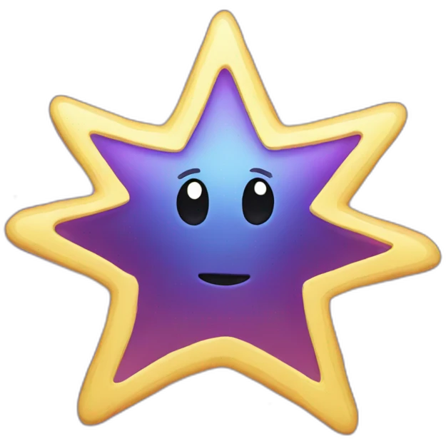 Star shine void  emoji
