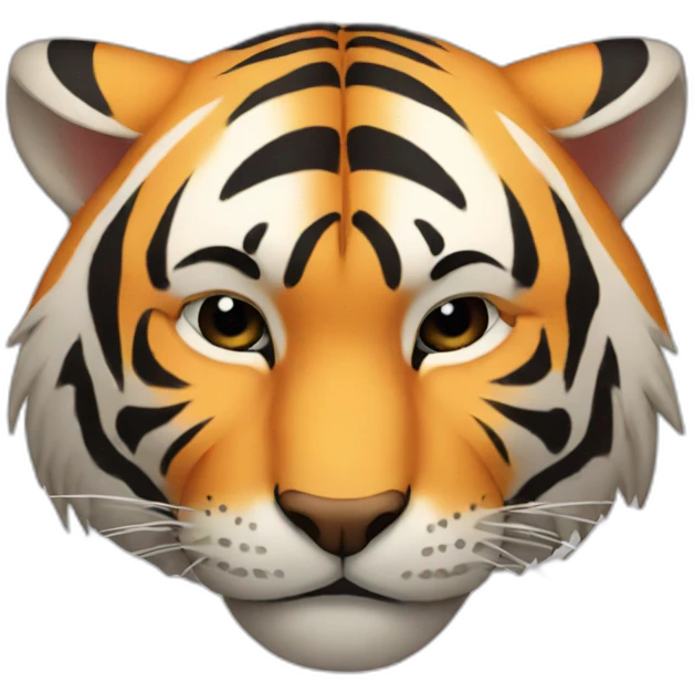 sleeping tiger emoji