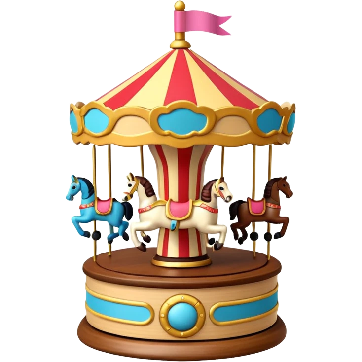 toy Carousel Music Box emoji