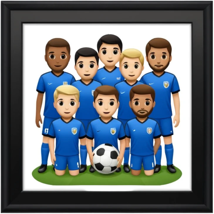 Inter the soccer club emoji