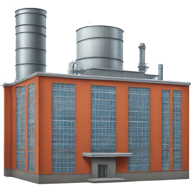 typical russian factory building emoji