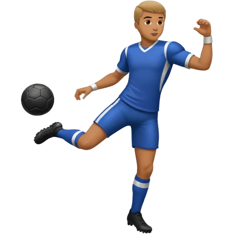 man playing  futboll emoji