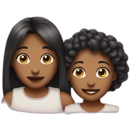 Two besties emoji
