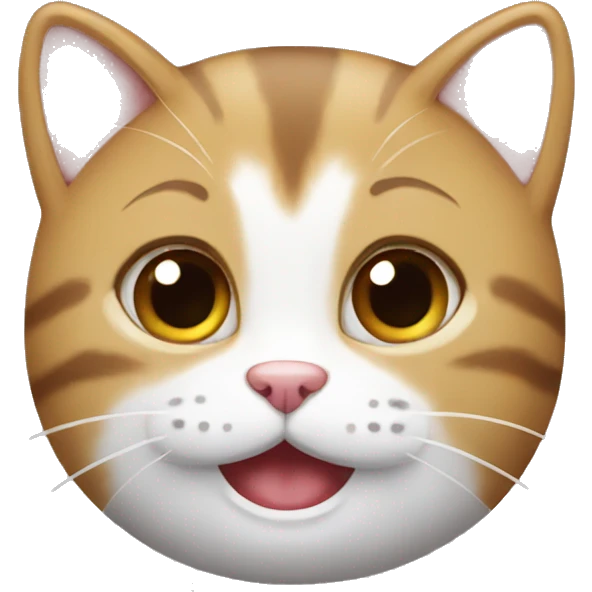 A cute cat emoji emoji