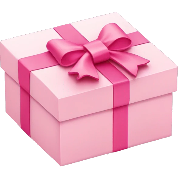 panadol night box with a cute pink bow on top emoji
