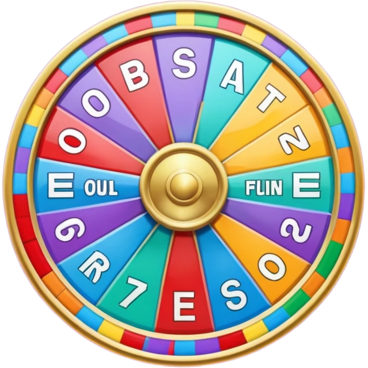   wheel of fortune board emoji