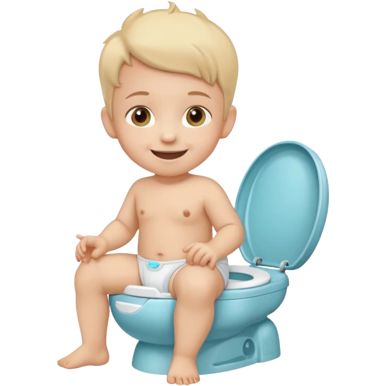 A potty trainer emoji