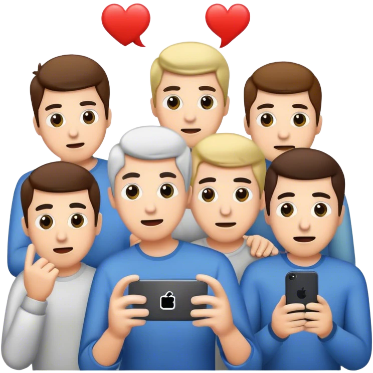 youtube viewers men emoji