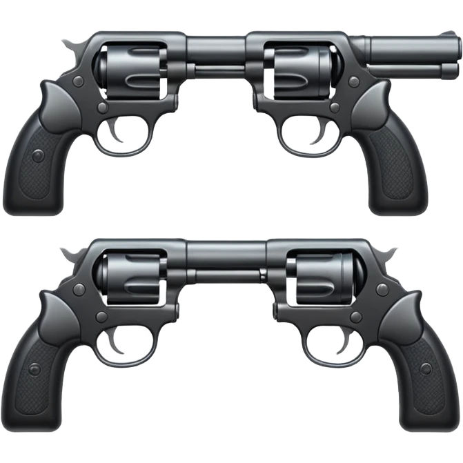 4 guns emoji