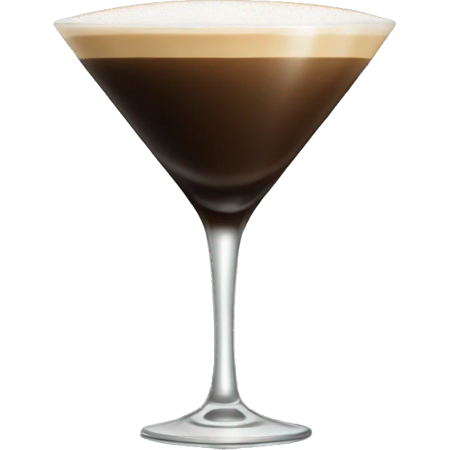 Espresso Martini Glass emoji