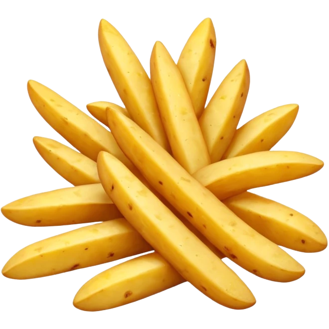 yellow patato fries emoji